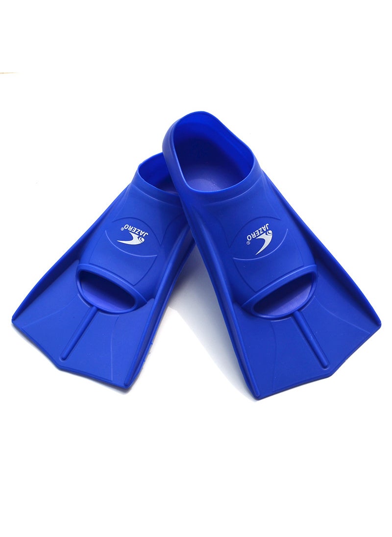 Silicone Swim Fins Unisex Training Flipper Blue