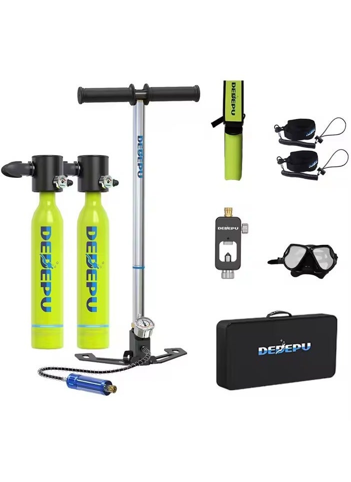 DEDEPU Scuba Diving Tank,0.5L Constant Pressure Mini Scuba Tank