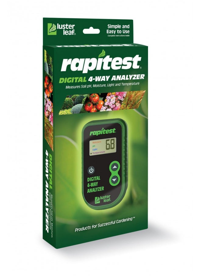 Luster Leaf 1885 Digital 4-Way Analyzer