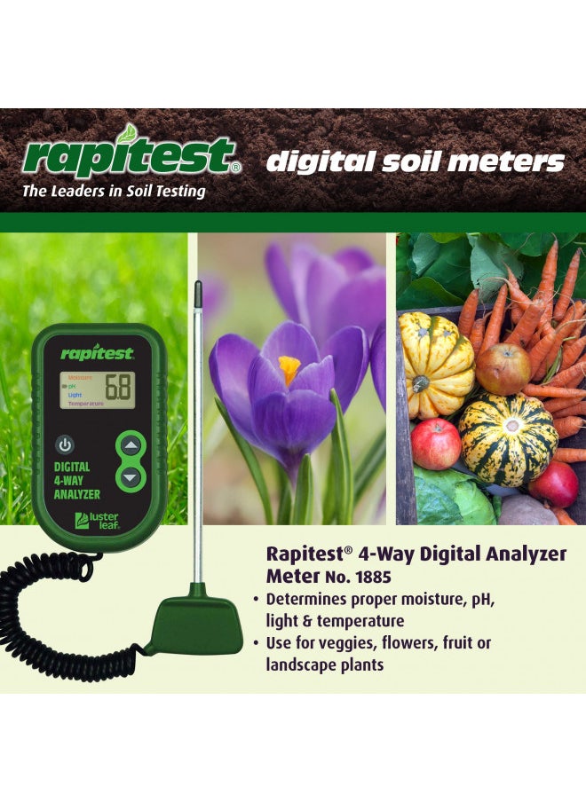 Luster Leaf 1885 Digital 4-Way Analyzer