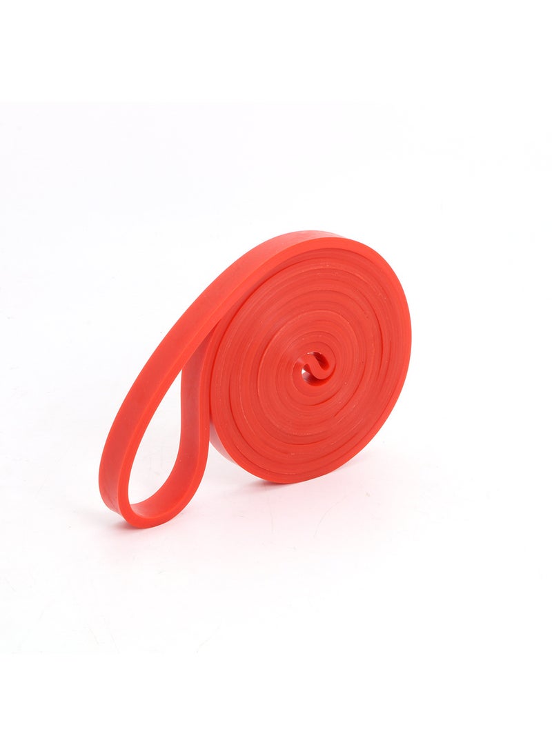 elastic band resistance band strength training exercise fitness latex TPE pull-up 2080 pull-up thick circle yoga Red 2080*4.5*13MM