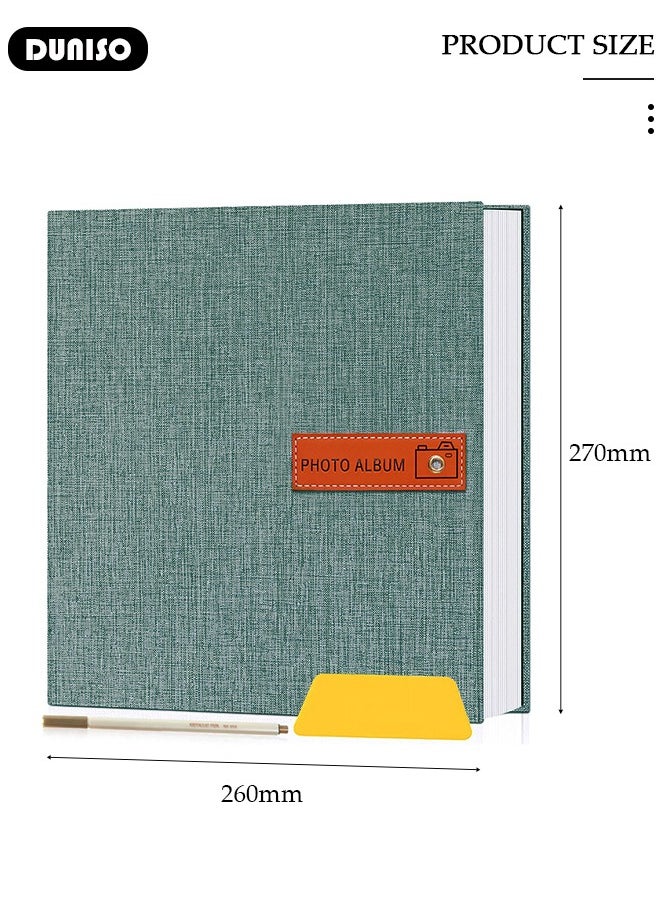 120 Pockets Simple Photo Album for 3-10 Inches Photos Portable Photo Album for Family Wedding Boys Girls