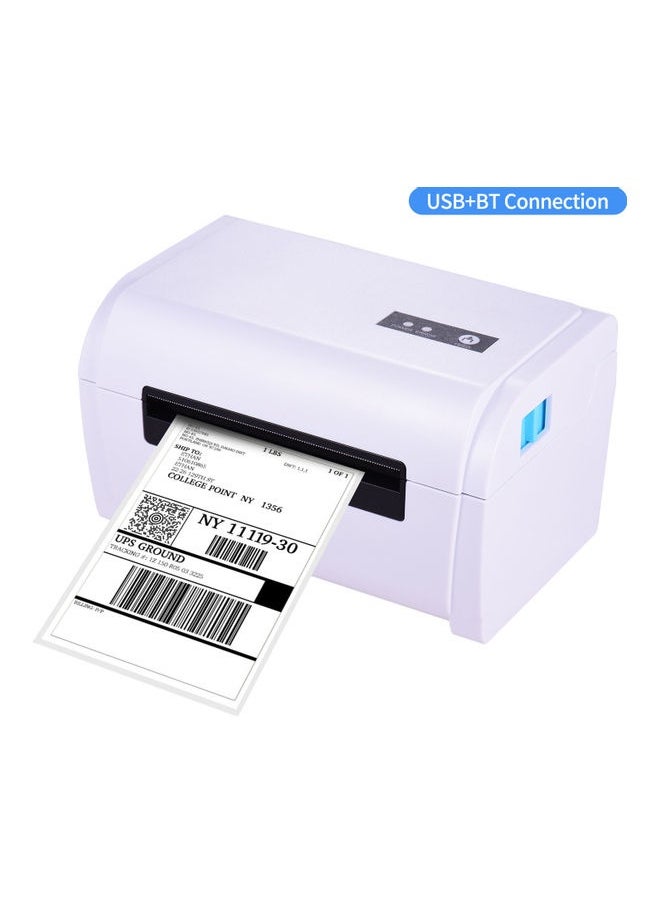 Desktop Thermal Label Printer White