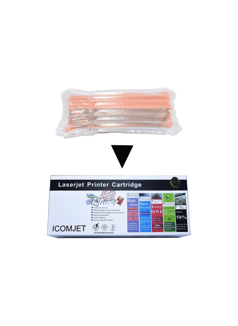 ICOMJET Compatible Toner Cartridge Replacement for HP 201A CF400A CF401A CF402A CF403A Work for HP Color Laserjet Pro M252dn M252n M252dw MFP M277dw M277n M274n Printer