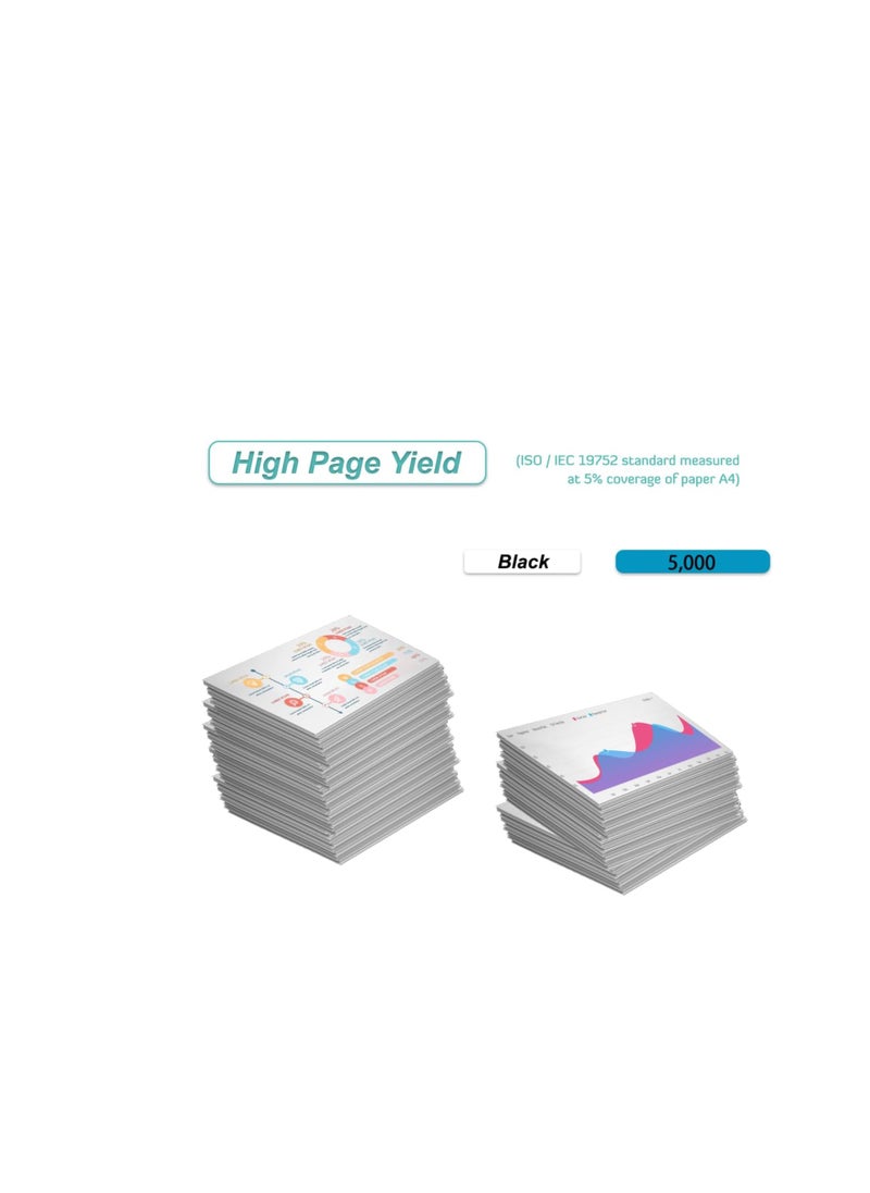Compatible for Ricoh SP-330H Toner Cartridges Work for Ricoh SP 330DN 330SFN 330SN M320 M320FB P301 Printers, with Chip, High Yield 8000 Pages, Clear Printing (Black) Compatible for Ricoh SP-330H Toner
