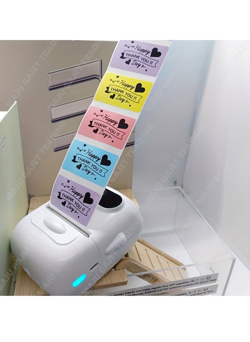 P50 2 Inch Label Printer Mini Labeler Wireless Photo Thermal Printer Price Label Sticker