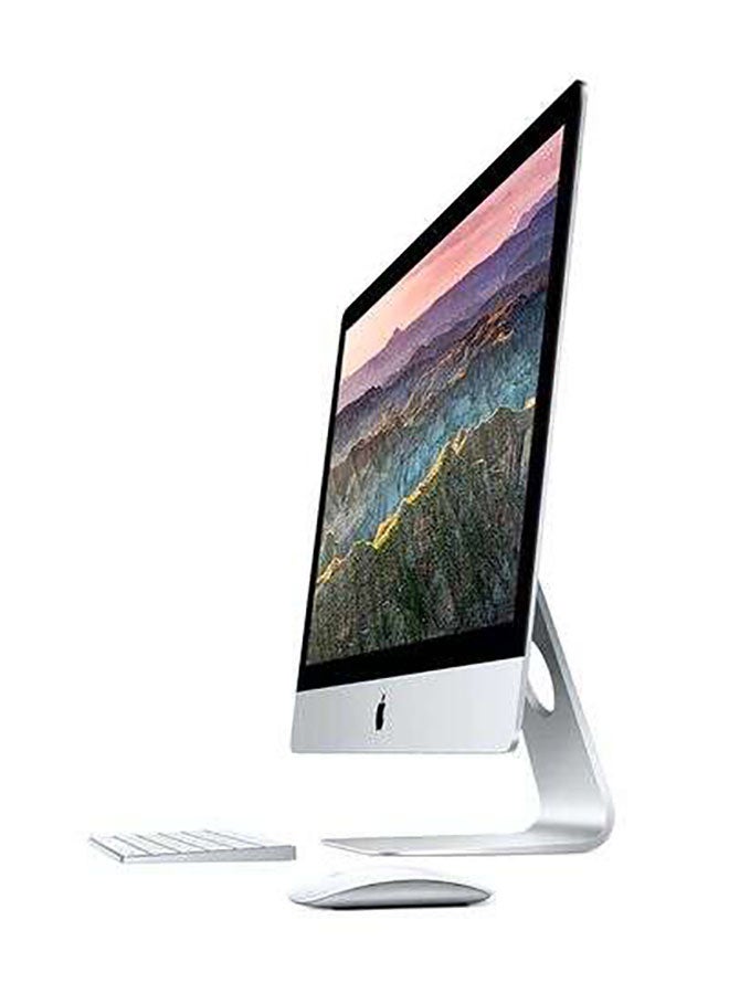 iMac With 21.5-Inch Display, Core i3 With 3.6GHz Quad Core Processor/8GB RAM/1TB HDD/2GB AMD Radeon Pro 555X Graphics Card 2019 English Silver