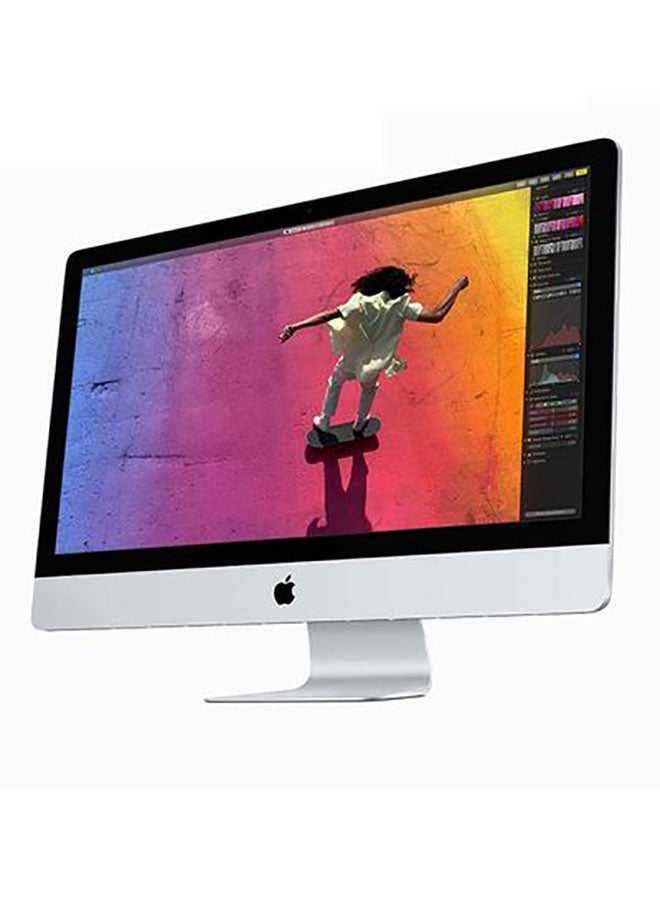 iMac With 21.5-Inch Display, Core i3 With 3.6GHz Quad Core Processor/8GB RAM/1TB HDD/2GB AMD Radeon Pro 555X Graphics Card 2019 English Silver