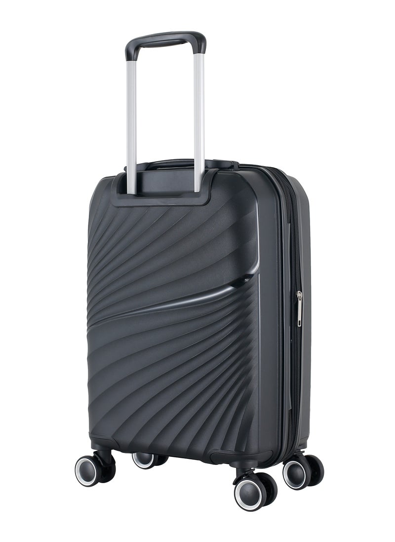 H.T Luggage Bag, Hard Case Polypropylene (PP) Material, 8x360 Degree Rotation Spinner Wheels, Matching Color Suitcases, Expandable Trolley Bag, Telescopic Handle, TSA Lock, SKU 13504