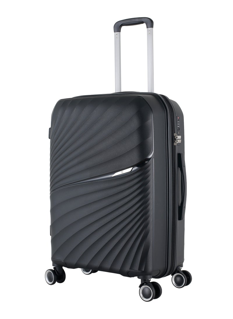 H.T Luggage Bag, Hard Case Polypropylene (PP) Material, 8x360 Degree Rotation Spinner Wheels, Matching Color Suitcases, Expandable Trolley Bag, Telescopic Handle, TSA Lock, SKU 13504