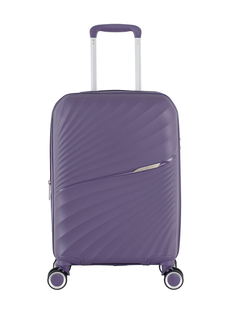 H.T Luggage Bag, Hard Case Polypropylene (PP) Material, 8x360 Degree Rotation Spinner Wheels, Matching Color Suitcases, Expandable Trolley Bag, Telescopic Handle, TSA Lock, SKU 13504
