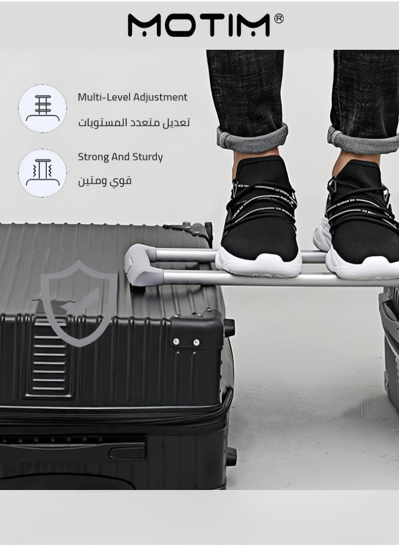 Travel Luggage Boarding Carry-on Luggage Expandable PP Hard Shell Clearance Luggage with Spinner Wheels TSA Lock and Hard Side Lightweight Durable Carry-on Suitcase Set for Long Distance Travel
