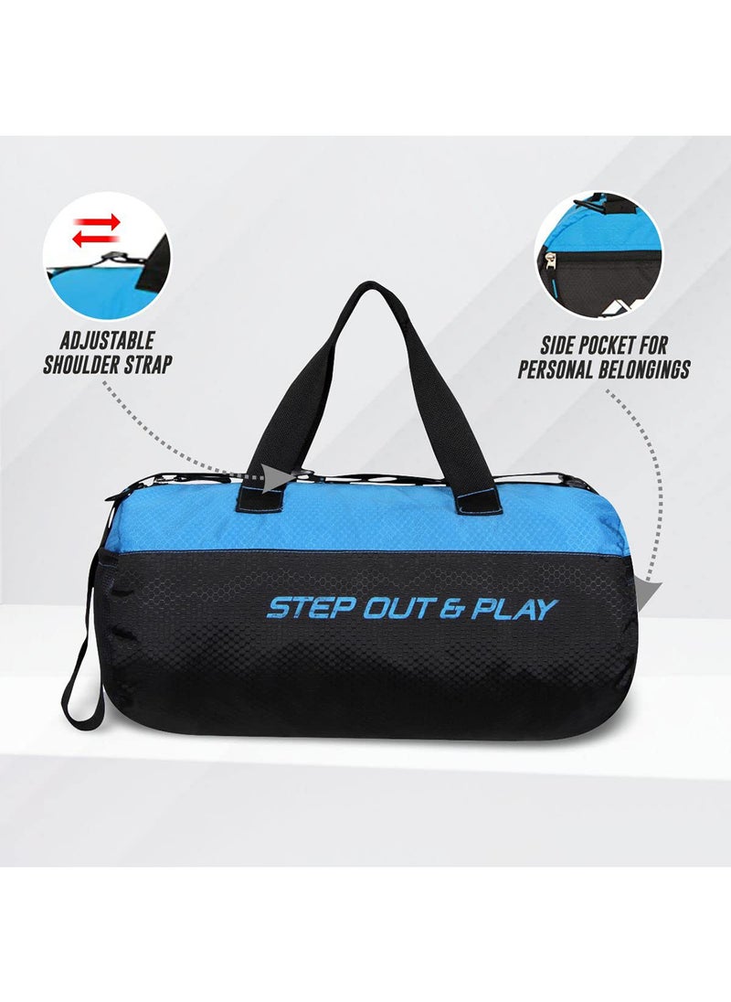 Beast-3 Gym Bag | Polyester | Standard | Shoulder Bag | Fitness Bag | Sports & Travel Bag | Kit Bag | Separate Shoes Compartment | Unisex Gym Bags | Men & Women