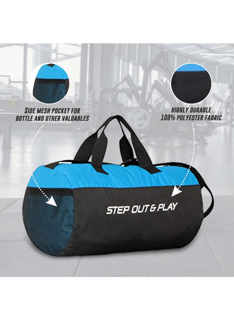 Beast-3 Gym Bag | Polyester | Standard | Shoulder Bag | Fitness Bag | Sports & Travel Bag | Kit Bag | Separate Shoes Compartment | Unisex Gym Bags | Men & Women