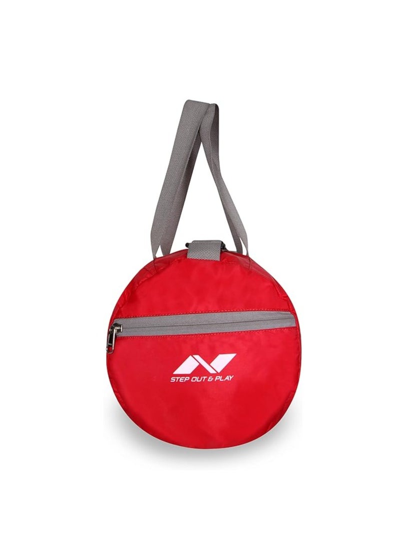 Deflate Round Gym And Sports Bag  | Bag for Men & Women| Carry Gym Accessories| Fitness Bag | Sports | Travel Bag| Sports Kit