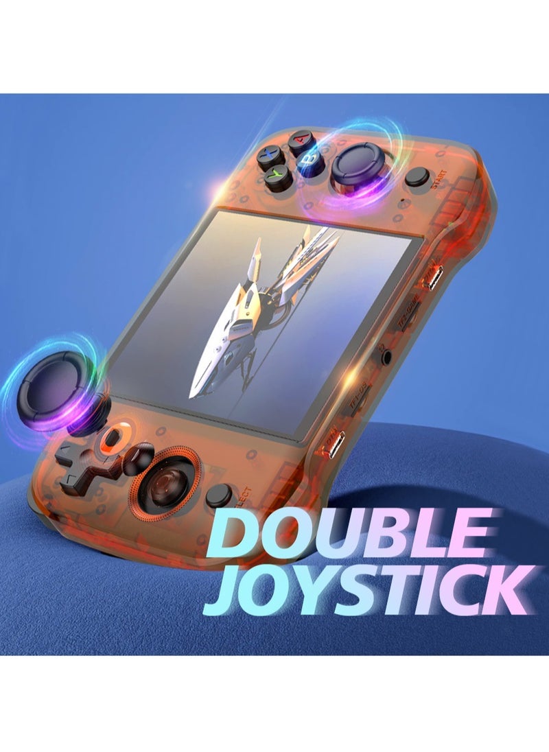 R46S Handheld Retro Gaming Console Linux System Preloaded With 8000+ Games 4 Inch Screen FPS 60HZ 4000mAh Wifi Bluetooth 32G+128G