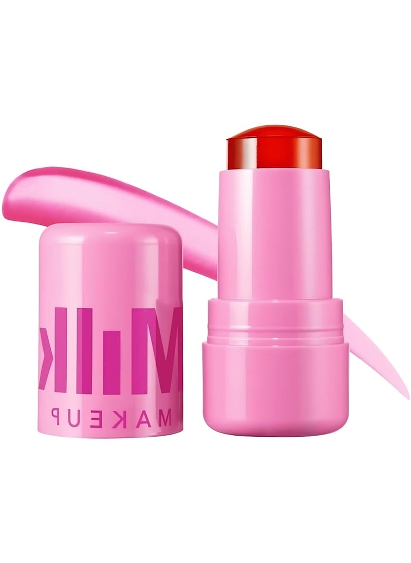 MILK MAKEUP Cooling Water Jelly Tint Lip + Cheek Blush Stain (Fresh - soft pink) .17 oz / 5 g