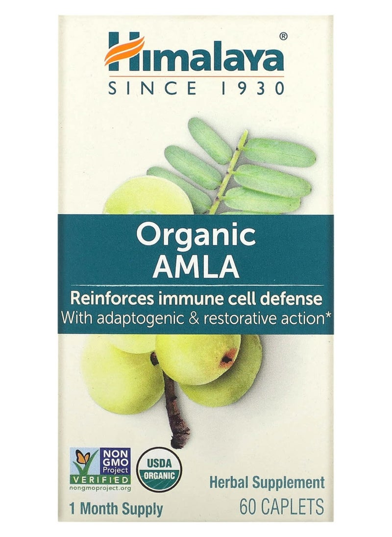 Organic Amla 60 Caplets
