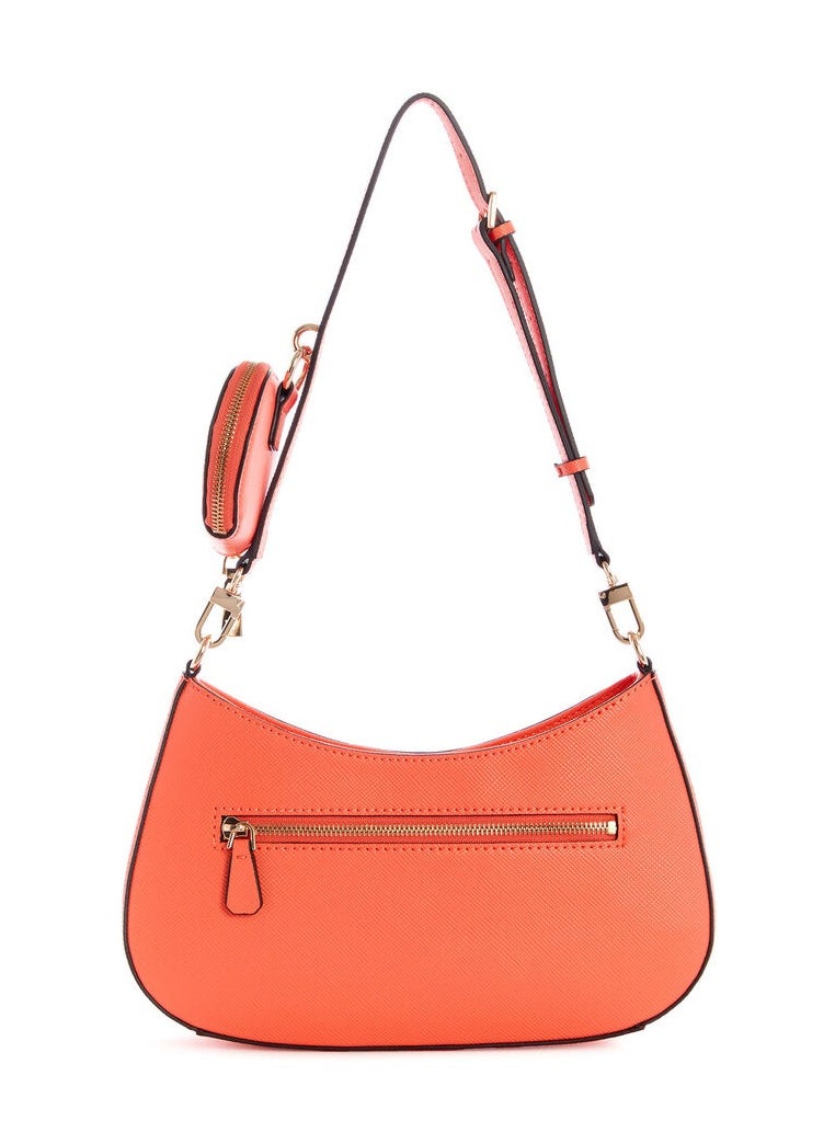 GUESS Ladies fashion zipper shoulder bag Orange