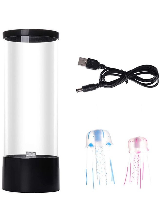 Desktop Round Jellyfish Lamp with 6 Color Changing