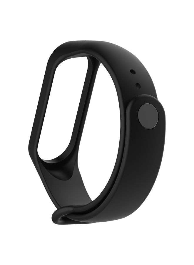 Replacement Watch Strap For Xiaomi Mi Band 4 Black