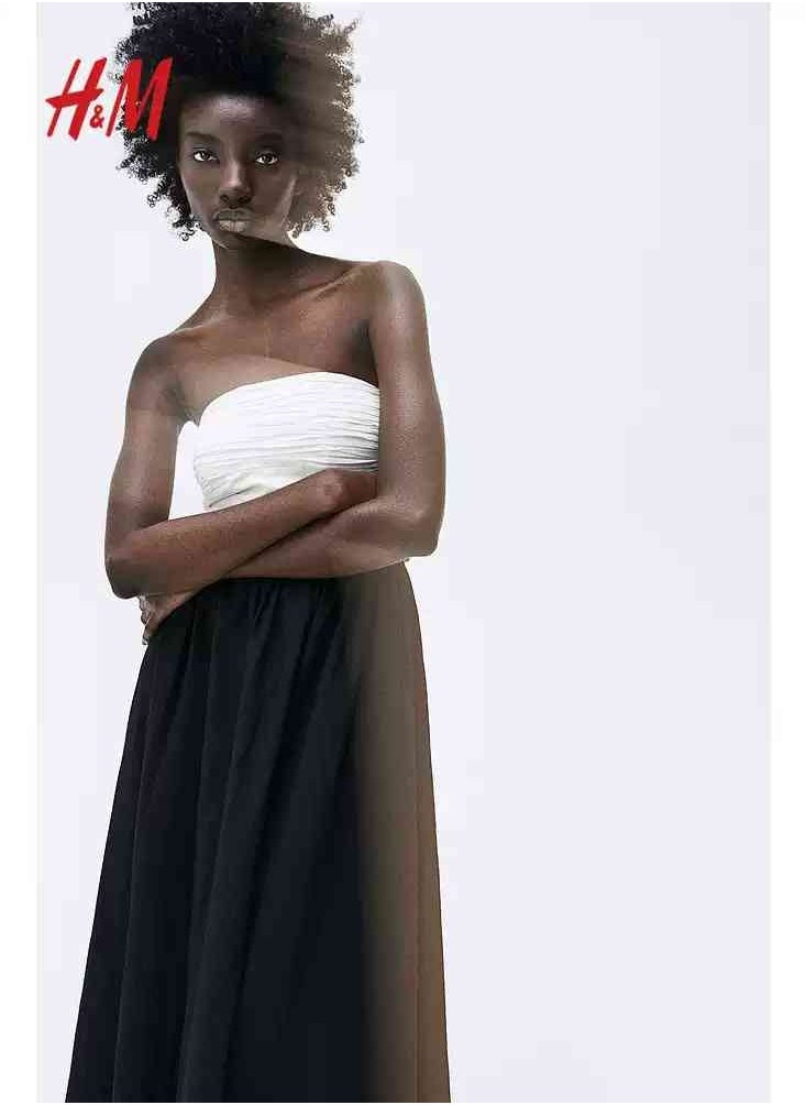 HM Women's New Loose Lightweight Comfortable And Fashionable Dress