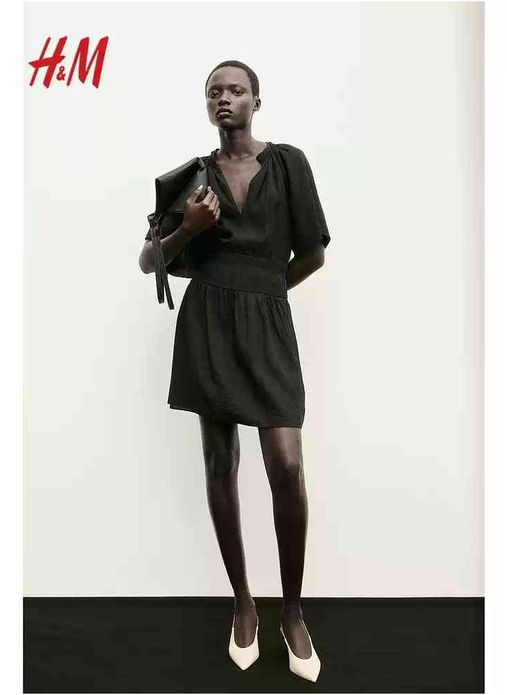 HM Women's New Loose Lightweight Comfortable And Fashionable Dress