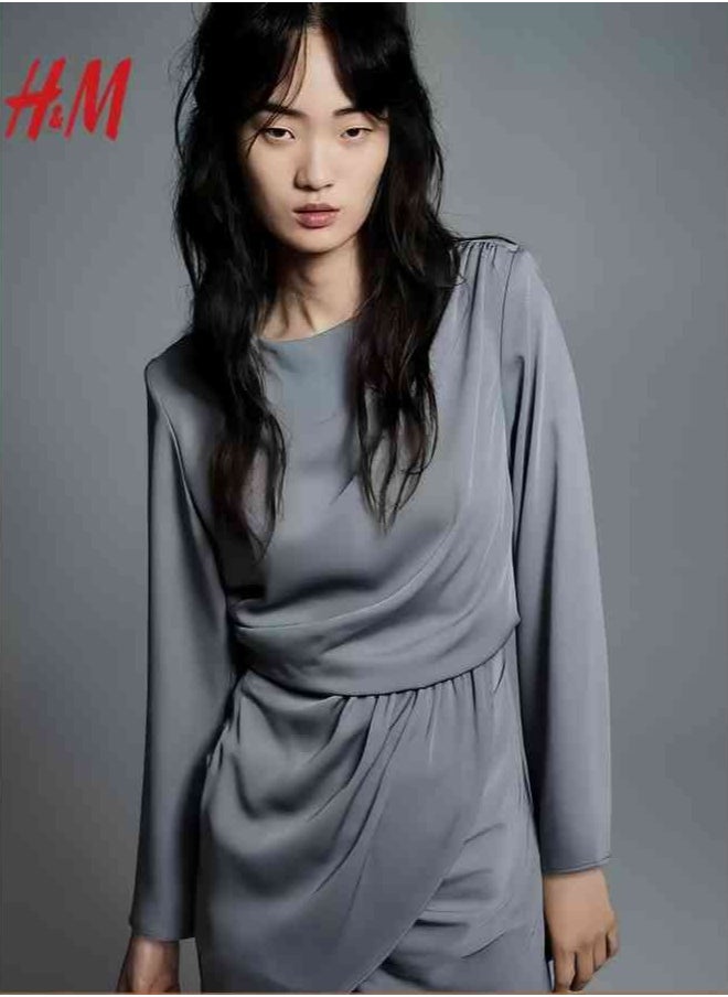 HM Women's New Loose Lightweight Comfortable And Fashionable Dress