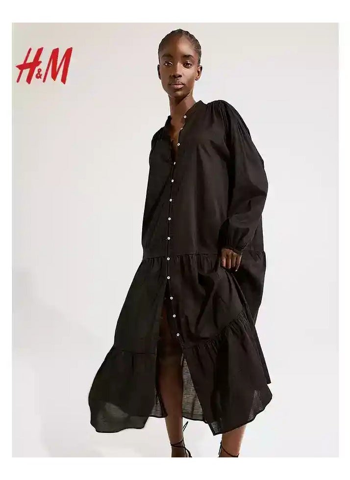 HM Women's New Loose Lightweight Comfortable And Fashionable Dress
