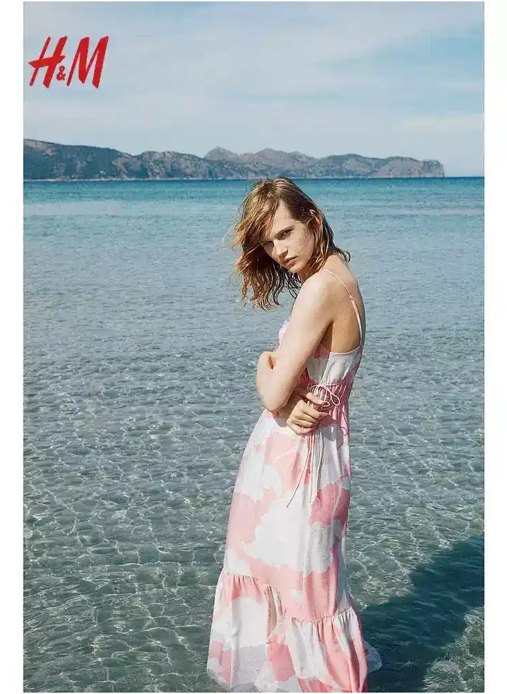 HM Women's New Loose Lightweight Comfortable And Fashionable Dress