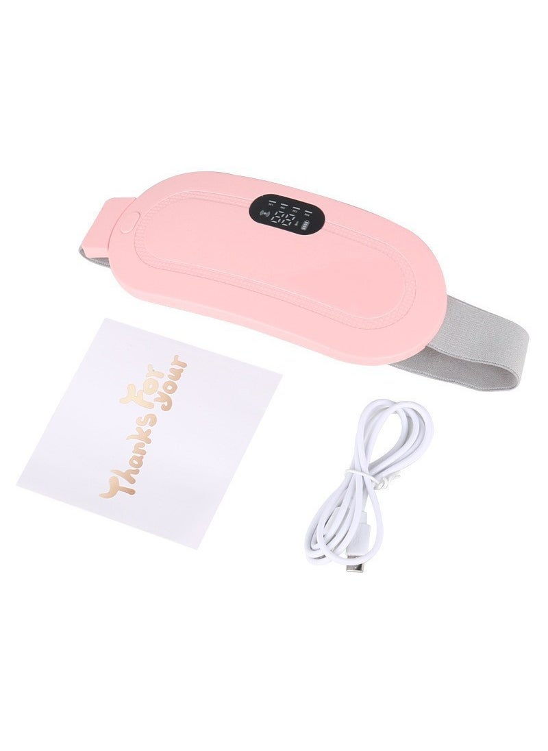 Heated Electric Massage Warming Belt Home Use Pink OPP bag (180g)