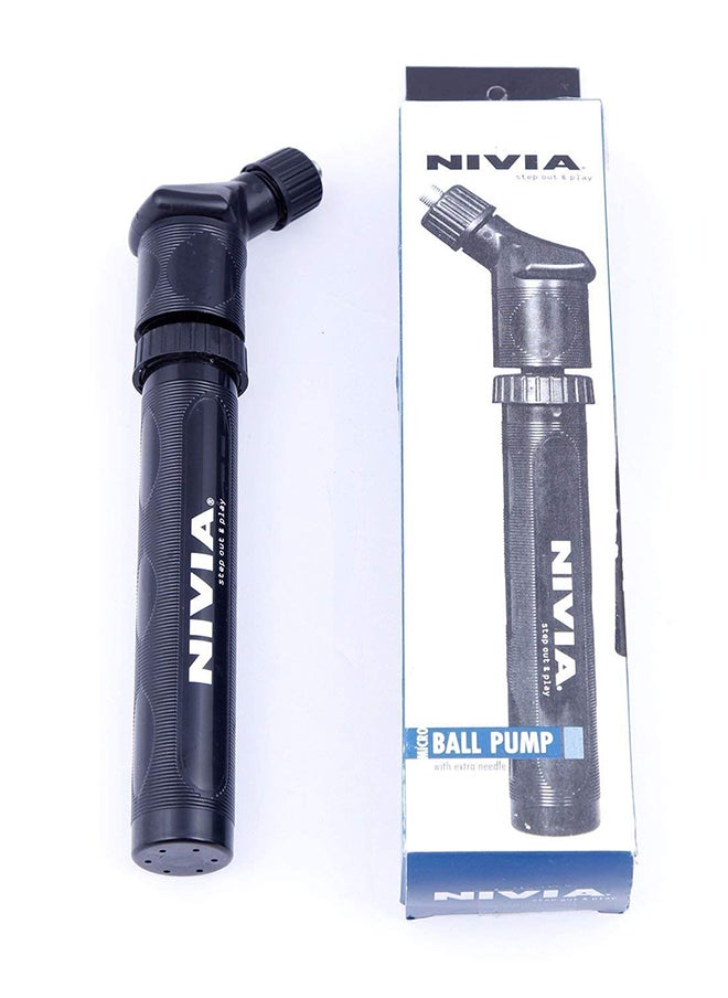 Double Action Ball Pump | with Needle Air Pump for Sports Football, Volleyball, Basketball, Rugby, Soccer Ball, Other Inflatable Balls | Stainless Steel Pin Air Pump