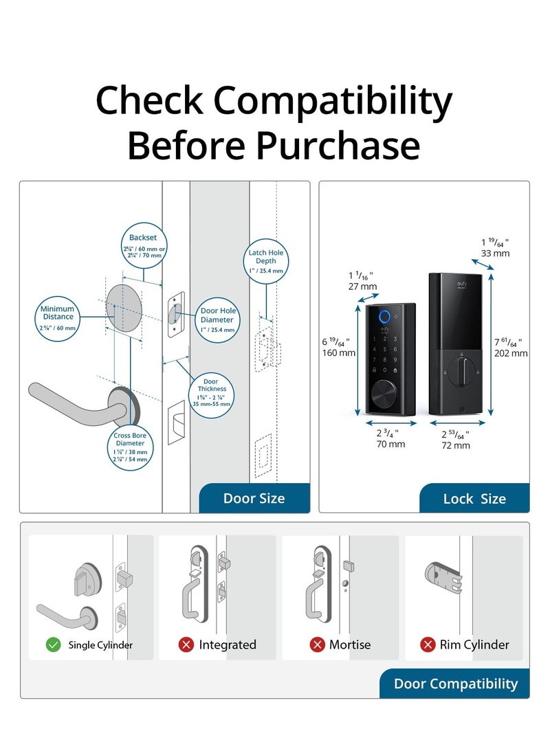 eufy Security Smart Lock Touch & Wi-Fi