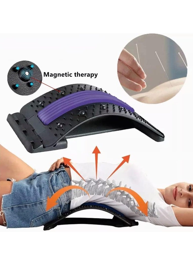 Magic Back Massager Stretcher Equipment Posture Therapy Corrector Back Stretch Spine Stretcher Lumbar Support Pain Relief