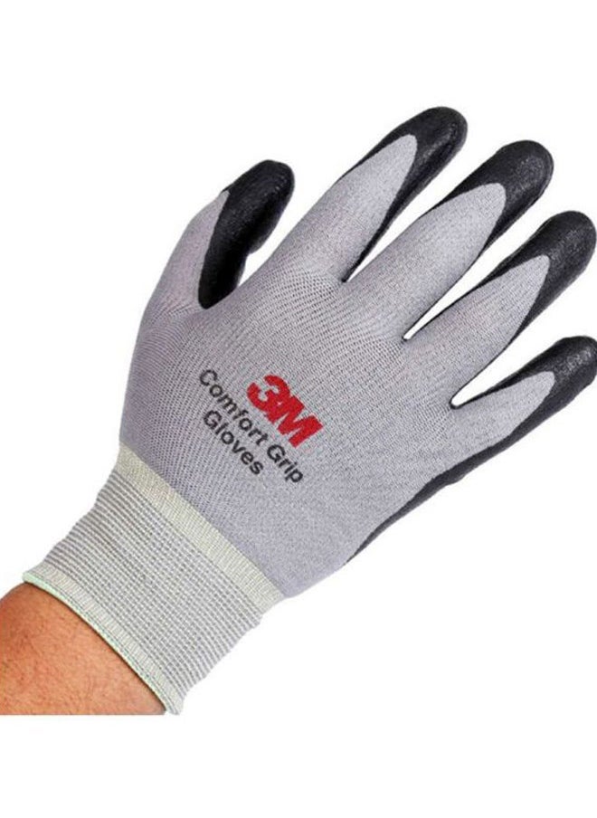 Comfort Grip Gloves Grey/Black 22.5x9.5x4centimeter