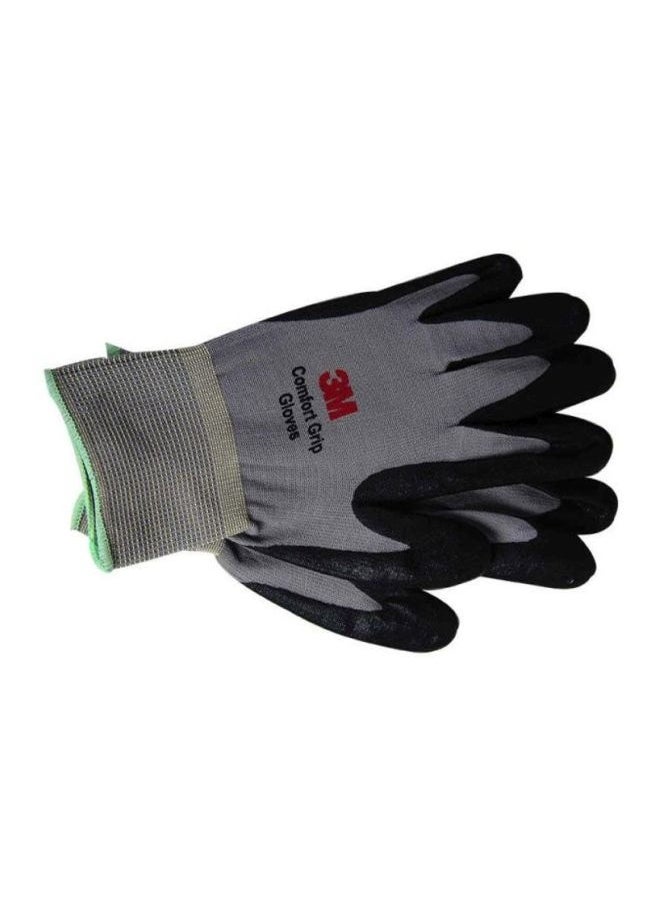 Comfort Grip Gloves Grey/Black 22.5x9.5x4centimeter