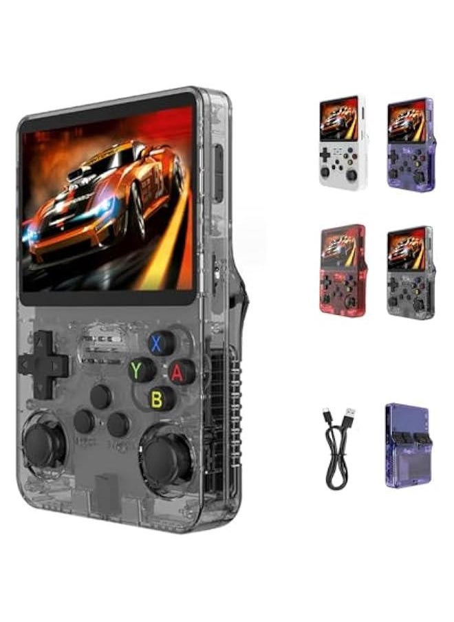 Retro Boy Game, Retroblast Console, R36s Handheld Game Console,3.5in HD Retro Handheld Game Console Built in 20000+ Games (64g,Black)