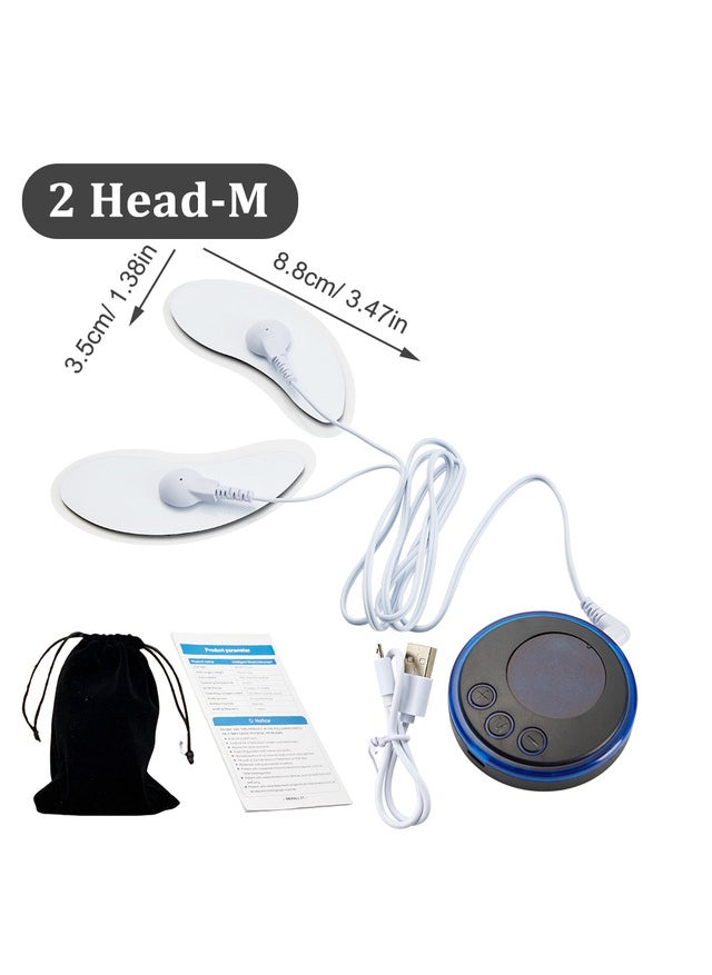 EMS Facial Massager Low-Frequency Crescent V-Face Wrinkle Reducer No, the remote control has a big Crescent