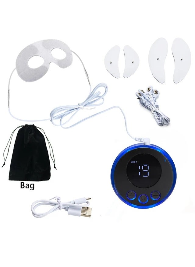 EMS eye beauty massager low frequency current muscle stimulation facial lifting machine skin tightening anti-wrinkle facial skinJack Crescent eye mask Jack Crescent eye mask