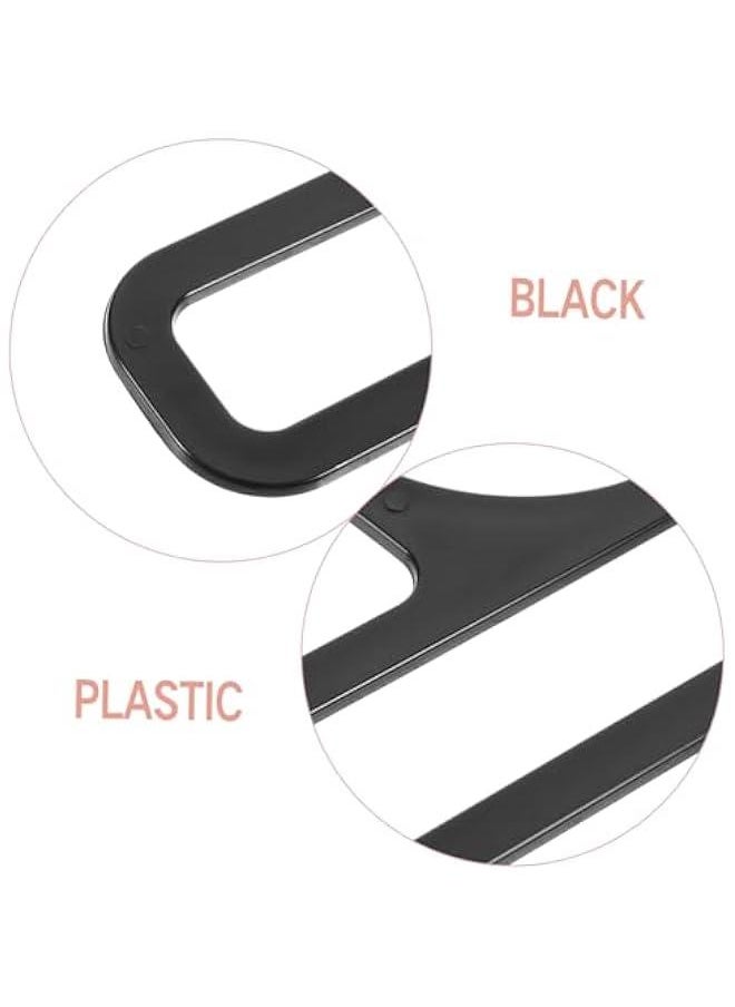 10pcs Clothes Hanger Towel Holder Scarf Rack Clothes Rack Scarf Organizer for Closet Scarf Holder Organizer Hangers Belt Organizer Scarf Display Belt Hanger Rectangle Tie Plastic