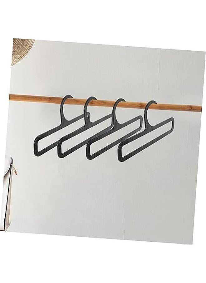 10pcs Clothes Hanger Towel Holder Scarf Rack Clothes Rack Scarf Organizer for Closet Scarf Holder Organizer Hangers Belt Organizer Scarf Display Belt Hanger Rectangle Tie Plastic
