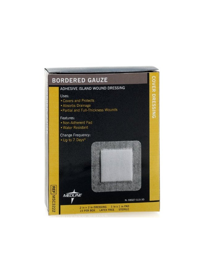 Medline Bordered Gauze, 2