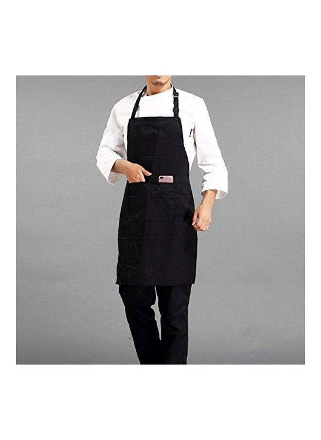 2-Piece Kitchen Apron Black