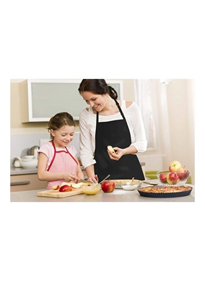 2-Piece Kitchen Apron Black