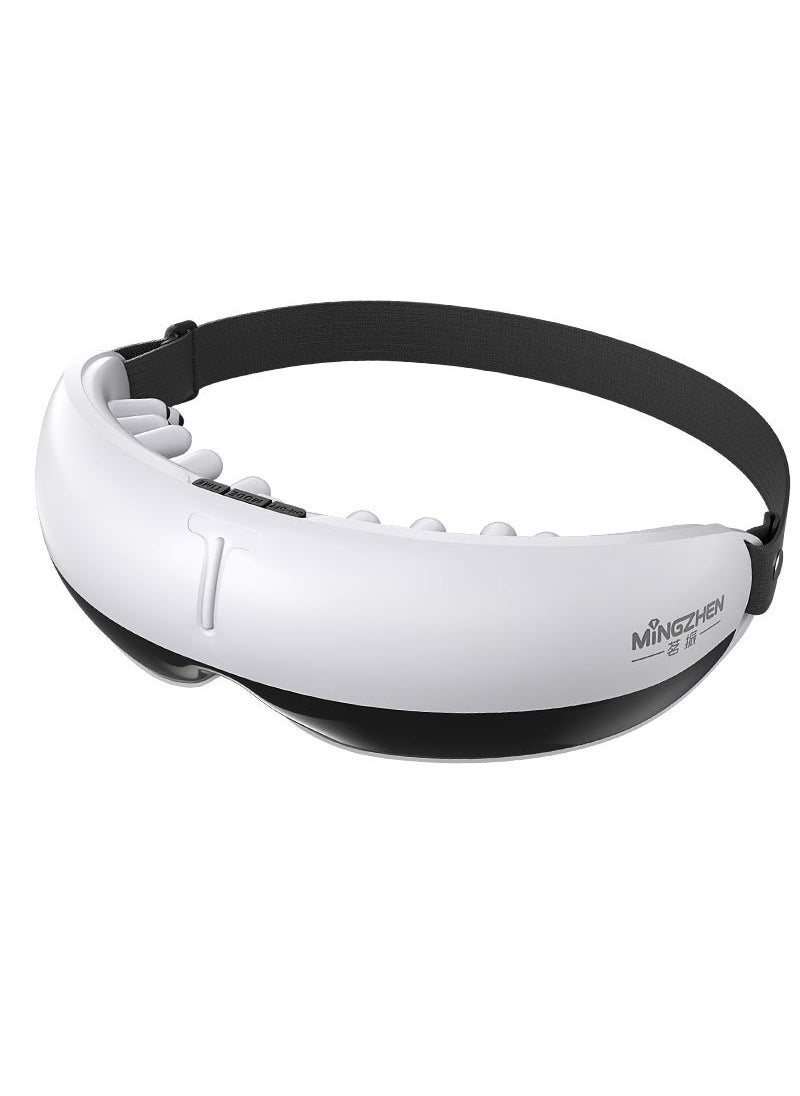 Portable Vibrating Eye Massager with Heat Compress and USB Music Basic