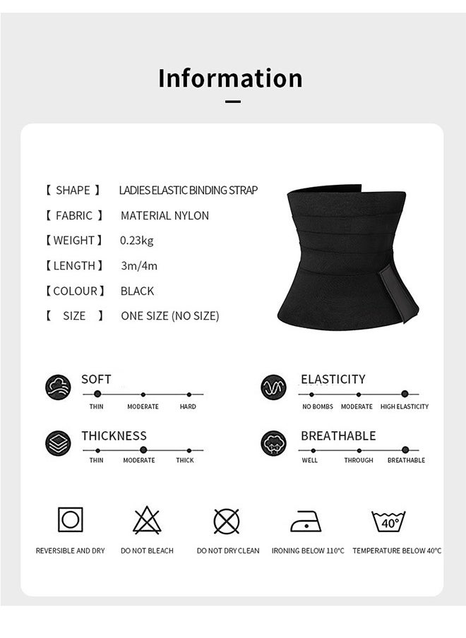 Waist Training Bag, Tummy Tuck, Waist Shaping Belt Ring, Waist Trainer, Fitness Waist Seal, Sports Slim Waist Restraint Belt, Women's Waist Belt, Elastic Tummy Tuck