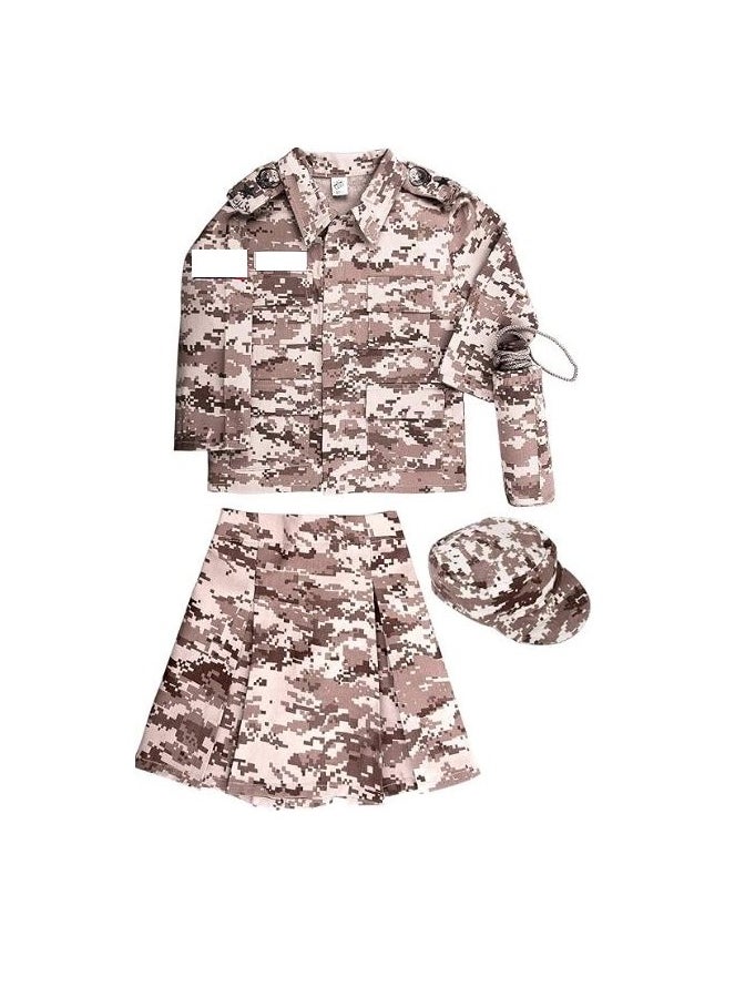 MILITARY SKIRT Costume for Girls 461 8-9