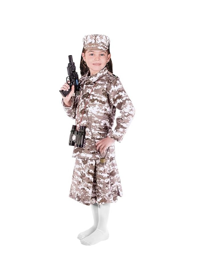 MILITARY SKIRT Costume for Girls 461 8-9