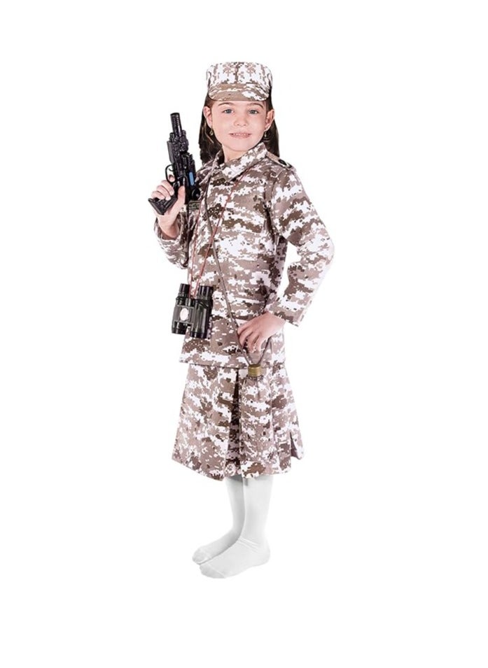 MILITARY SKIRT Costume for Girls  461 10-11