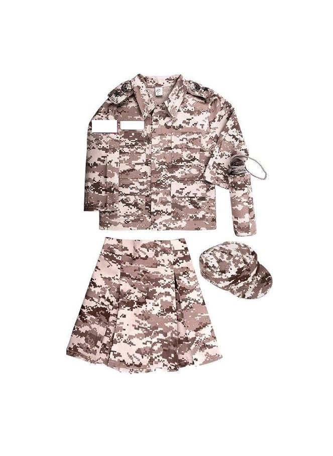 MILITARY SKIRT Costume for Girls  461 10-11